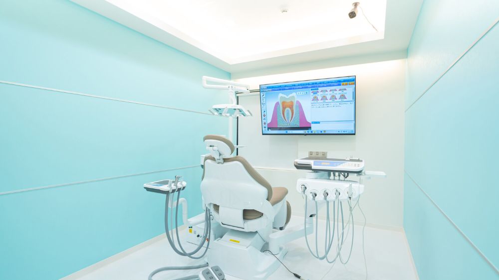 完全個室の診療室