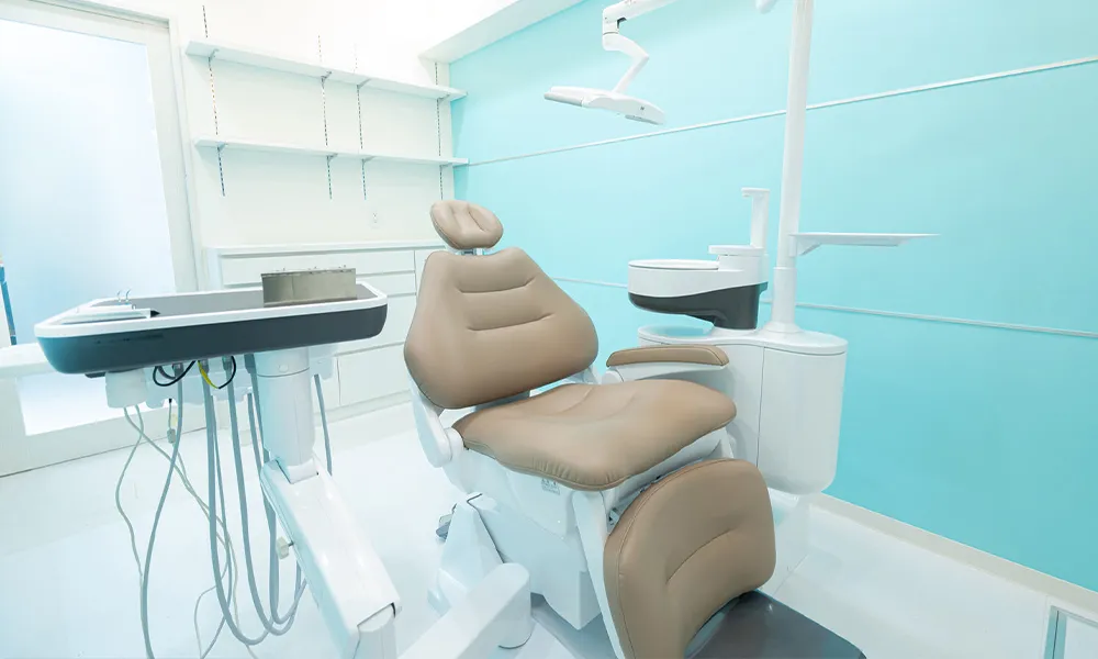 完全個室の診療室