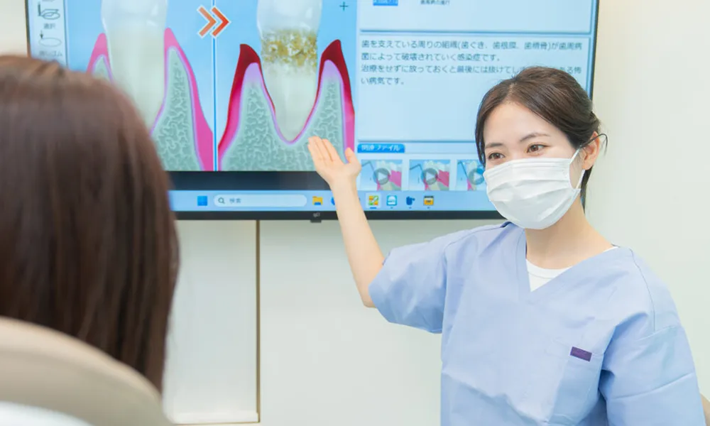 予防歯科・メンテナンスの様子