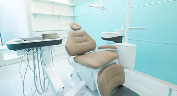 完全個室の診療室