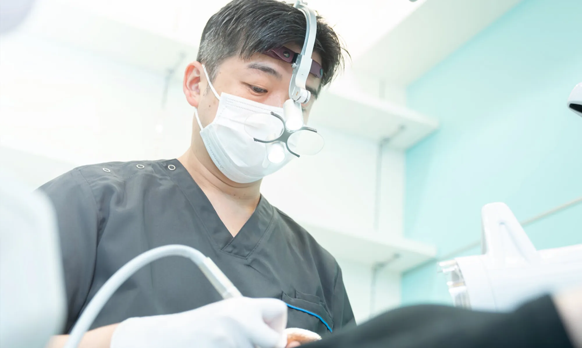 審美治療の診療風景